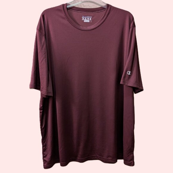 3/$15** Men's Maroon Champion Performance Tee, 2XL - Picture 1 of 5